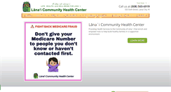 Desktop Screenshot of lanaicommunityhealthcenter.org